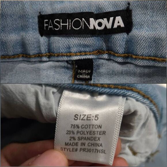 Fashion Nova Skinny Jeans(A039)-Size 5/26 for Women - Picture 7 of 10